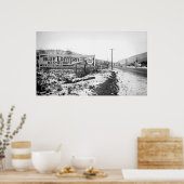 SCRANTON PENNSYLVANIA BLUE LANTERRESTAURANT POSTER (Küche)