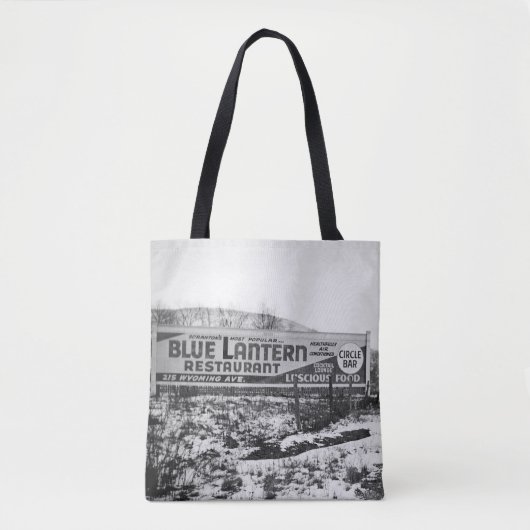 SCRANTON PENNSYLVANIA BLUE LANTERRESTAURANT TASCHE (Vorderseite)