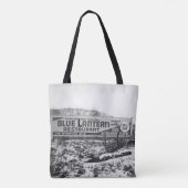 SCRANTON PENNSYLVANIA BLUE LANTERRESTAURANT TASCHE (Rückseite)
