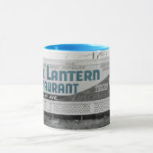 SCRANTON PENNSYLVANIA BLUE LANTERRESTAURANT TASSE (Zentrum)