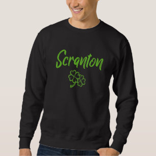 Scranton Pennsylvania Irish American Kleeblatt Des Sweatshirt