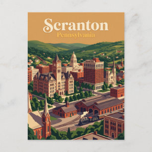 Scranton, Pennsylvania Postkarte