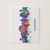 Scranton Pennsylvania Skyline Puzzle (Vertikal)