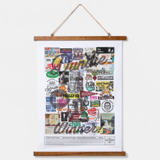 Scranton, Pennsylvania – The Office TV Popkultur Wandteppich Mit Holzrahmen