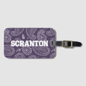 Scranton University-Gepäckanhänger Gepäckanhänger (Vorderseite (Horizontal))