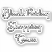 Scrap Book BLACK FRIDAY Aufkleber (Vorderseite)