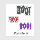 Scrap Book BOO! Halloween Aufkleber (Blatt)
