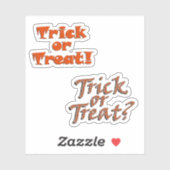 Scrap Book Trick oder Treat Halloween Aufkleber (Blatt)