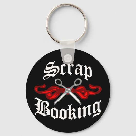 Scrap Booking Tattoo Schlüsselanhänger (Vorderseite)