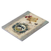 Scrap-Buchung mit Raven's und Rose Notizblock (Linke Seite)