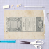 Scrap Ephemera Design Serie #12 Seidenpapier (Handwerk)