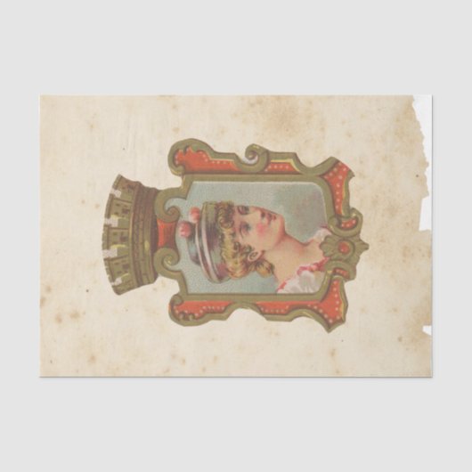 Scrap Ephemera Design Serie #1 Seidenpapier (Vorderseite)