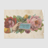 Scrap Ephemera Design Serie #6 Seidenpapier (Vorderseite)