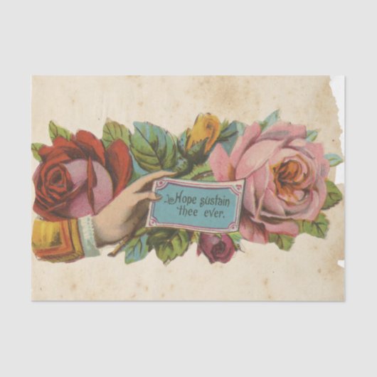 Scrap Ephemera Design Serie #6 Seidenpapier (Vorderseite)