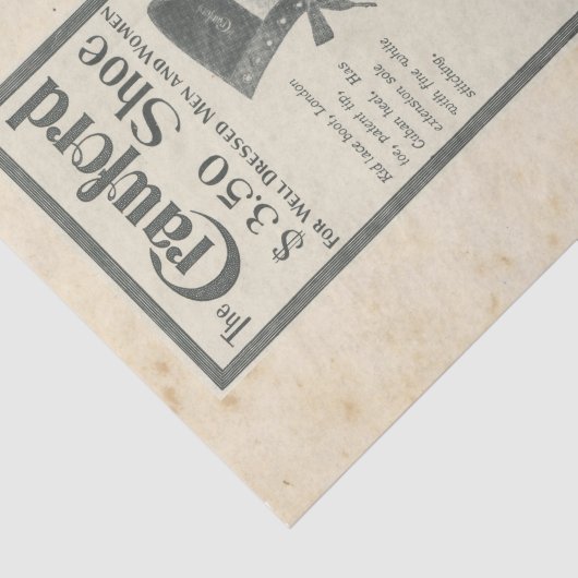 Scrap Ephemera Design Serie #7 Seidenpapier (Ausschnitt)