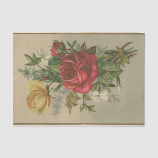 Scrap Ephemera Design Series #32 Seidenpapier (Vorderseite)