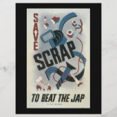 Scrap Metal 2. Weltkrieg Flyer (Vorne)