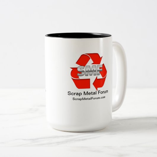Scrap Metal Forum SMF Tasse (VorderseiteRechts)