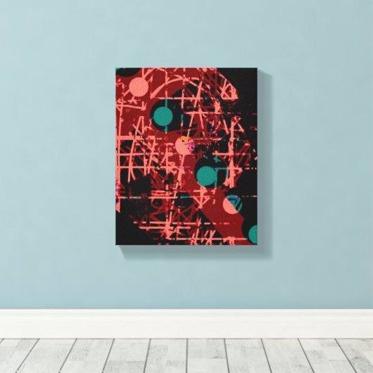 Scrap Metal Leinwanddruck (Insitu (Holzboden))