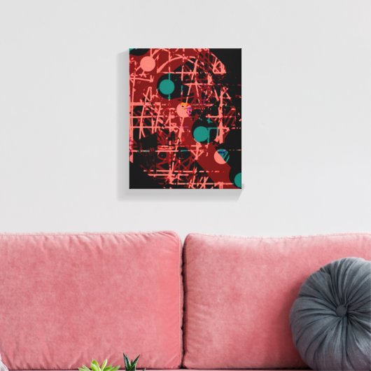 Scrap Metal Leinwanddruck (Insitu (Wohnzimmer))