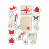 Scrapbook Aufkleber (Vorderseite)