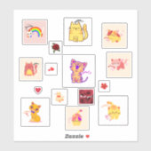 Scrapbook-Aufkleber Aufkleber (Blatt)