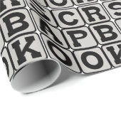 Scrapbook, Buch der Clippings oder Bilder Geschenkpapier (Rolleneckpunkt)