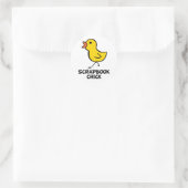 Scrapbook Chick Sticker (Tasche)