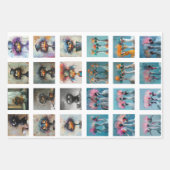 Scrapbook Designs Wackadoodle Vibranred Geschenkpapier Set (Vorderseite 2)