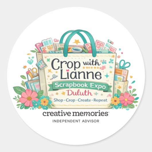 Scrapbook Expo Sheet Stickers 2026 (Vorderseite)