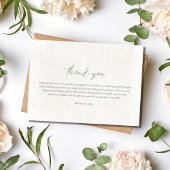 Scrapbook Foto Hochzeit Danke Karte