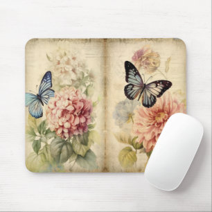 Scrapbook Hintergrundpapiermalerei Vintag rustikal Mousepad