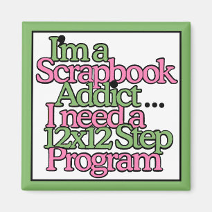 Scrapbook Hobby Magnet