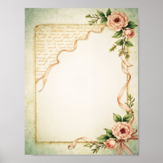 Scrapbook & Junk Journal Paper Digital Download Poster (Vorne)