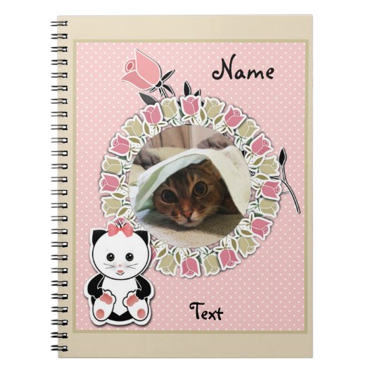 Scrapbook, Kinderheft/ personalisiert/ Notizblock (Vorderseite)