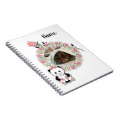 Scrapbook, Kinderheft, rosa Notizblock (Rechte Seite)