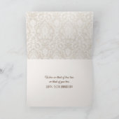 Scrapbook on Damask für 50 Jahre Karte (Innenseite)