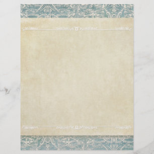 Scrapbook Pages Vintag French Regency Lace Flyer