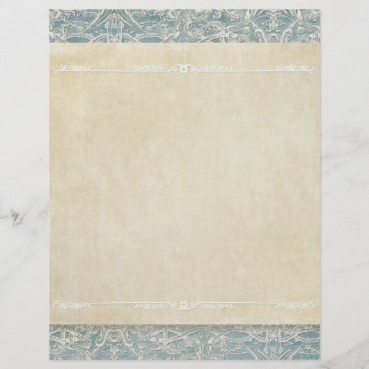 Scrapbook Pages Vintag French Regency Lace Flyer (Vorne)