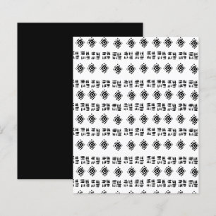 Scrapbook Paper (Abstrakte Markierungen für schwar