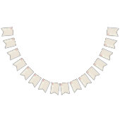 Scrapbook Paper Beige Wimpelkette (Alle)