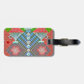 Scrapbook Paper Buttons Craft Address Labels Gepäckanhänger (Rückseite horizontal)