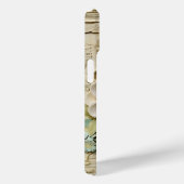 Scrapbook Paper Collage Floral 3D Case-Mate iPhone Hülle (Rückseite / Rechts)