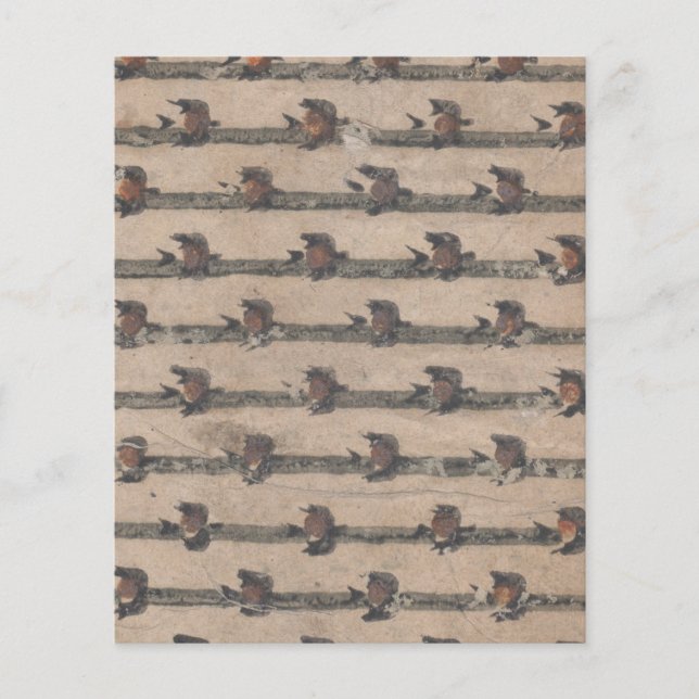 Scrapbook Paper für abstrakte und Strippmuster (Vorderseite)