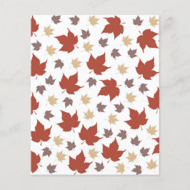 Scrapbook Paper vom Herbst und Herbst