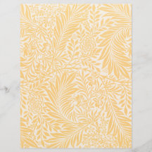 SCRAPBOOK PAPIER : WILLIAM MORRIS : LARKSPUR