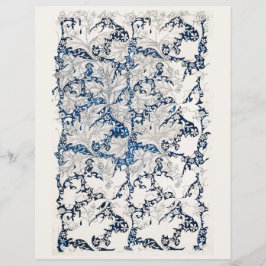 SCRAPBOOK PAPIER : WILLIAM MORRIS : WALLFLOWER