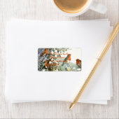 Scrapbook Robins Adressaufkleber (Insitu)