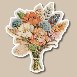 Scrapbook Style Bohemisch wasserdicht Aufkleber