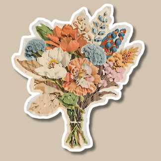 Scrapbook Style Bohemisch wasserdicht Aufkleber